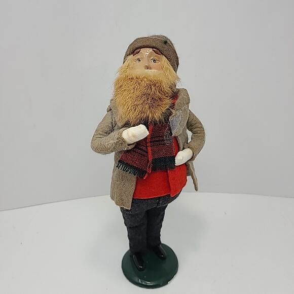 Byers Choice The Carolers Bearded Man 1995 Incredible Beared Empty Hands 43/100 - Picture 2 of 10